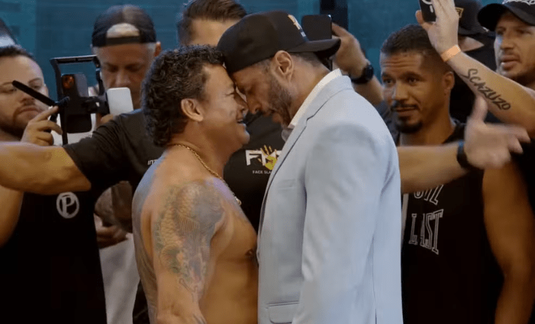 Acelino Popó Freitas surpreendeu ao nocautear Kleber Bambam em uma luta