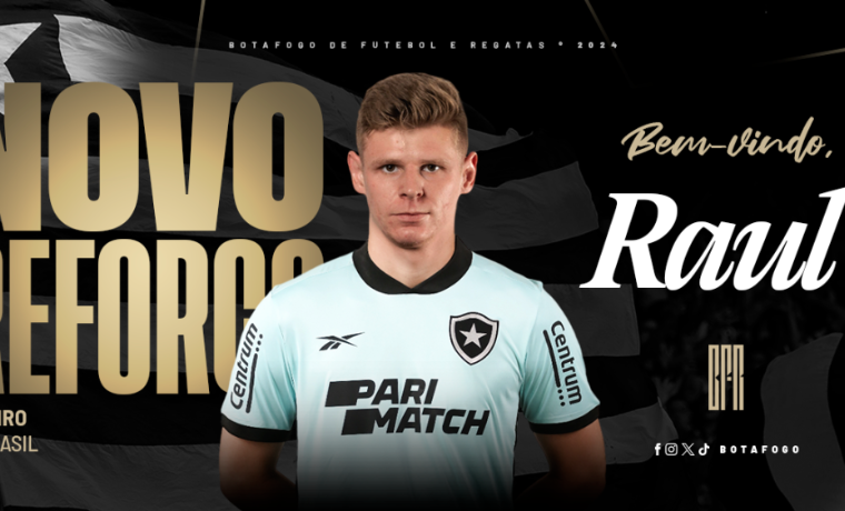 O Botafogo reforça sua equipe com a chegada do talentoso goleiro Raul Steffens, proveniente do São Luiz. Com contrato até