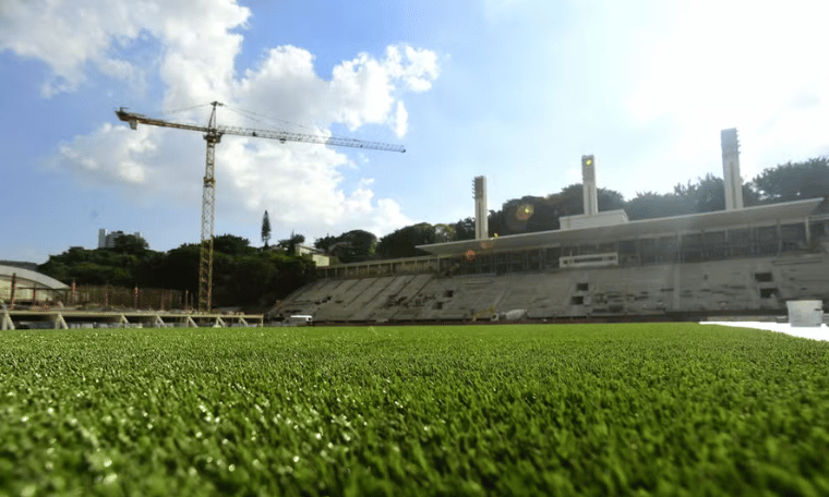 Obras do Pacaembu avançam: Gramado Sintético e Novas Instalações em Foco 1 CAPA PLACAR ESPORTIVO 1 4