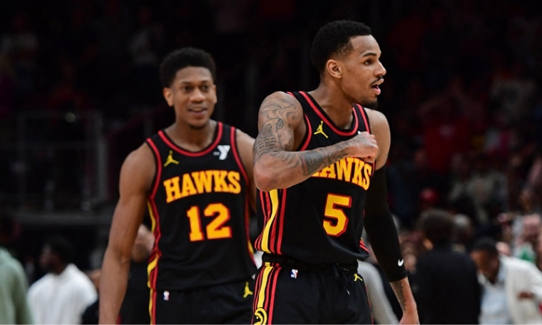Dejounte Murray brilha na vitória do Atlanta Hawks sobre o Boston Celtics 1 CAPA PLACAR ESPORTIVO 95