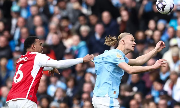 Manchester City e Arsenal Empatam em Jogo Disputado no Etihad Stadium 1 CAPA PLACAR ESPORTIVO 2024 04 01T115305.721