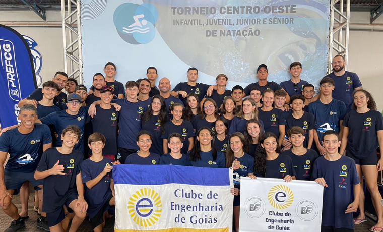 O Clube de Engenharia de Goiás brilha no Campeonato Centro-Oeste de Clubes de Natação de Inverno,
