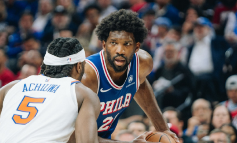 O Philadelphia 76ers conquistou uma importante vitória sobre o New York Knicks por 125 a 114 no jogo 3 da série melhor de