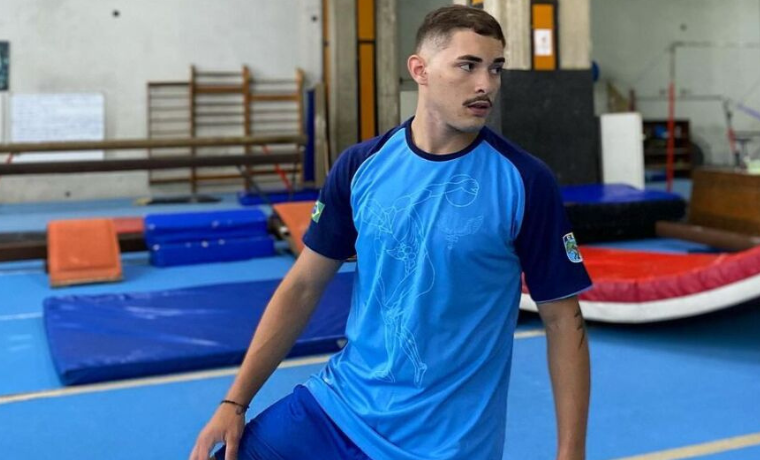 Rankiel Neves, campeão sul-americano de ginástica artística pela Seleção Brasileira, lançou um perfil no OnlyFans após não ter