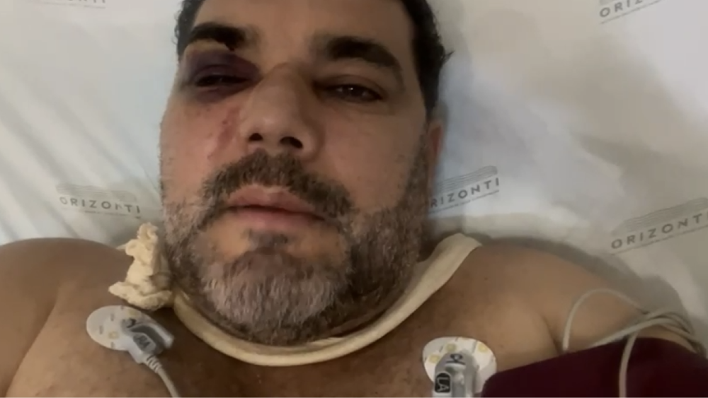 Richard Bastani, torcedor do Flamengo de 50 anos, recebeu alta hospitalar neste sábado (16) após ser