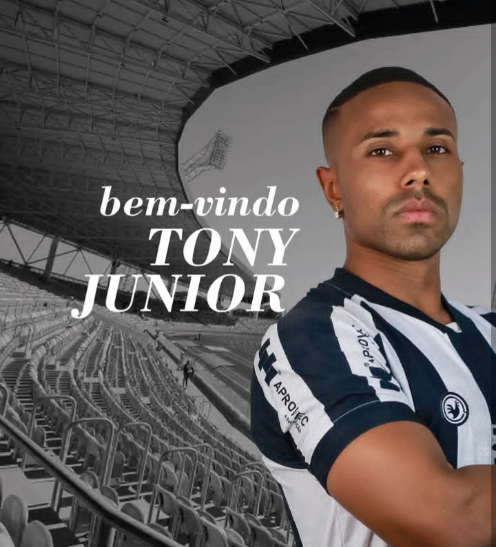 Tony Junior é o novo atacante do Goiânia. 1 Screenshot 20250312 131254