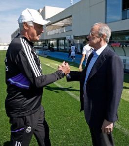 ancelotti real perez