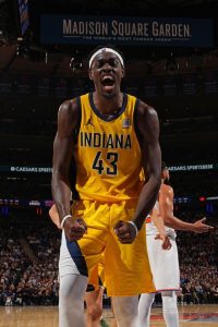 NBA: Pacers bate Knicks em NY de novo e abre 2-0 2 Siakam