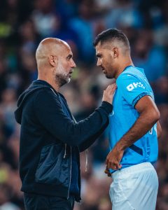 EUROPA: City vence em despedida de Kevin De Bruyne 2 rodri pep city