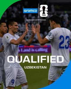 COPA: Uzbequistão garante vaga histórica na Copa do Mundo 2026 2 Uzbequistão