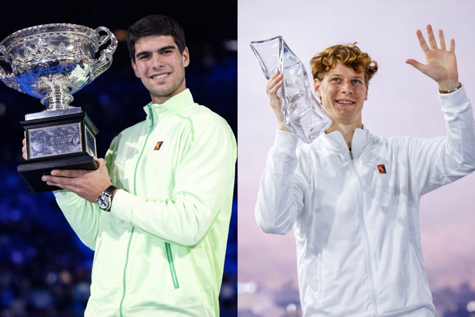 Sinner venceu o tcheco Jiri Lehecka na final em Miami por 2 sets a 0 e se tornou o primeiro jogador desde Roger Federer, em 2017, a alcançar o Sunshine Double. Com a campanha perfeita nos Estados Unidos, sem perder sets, o italiano somou 2.000 pontos e chegou a 12.400 no ranking, aproximando-se de Alcaraz, que lidera com 13.590. O momento recente reforça o equilíbrio entre os dois principais nomes da atualidade. Desde o segundo semestre de 2025, Sinner acumula títulos relevantes, incluindo o Masters 1000 de Paris, o ATP Finals e agora a dobradinha americana, enquanto Alcaraz conquistou o Australian Open em 2026, mas teve desempenho mais irregular nos últimos torneios. Mesmo sem confronto direto na temporada até o momento, a rivalidade segue intensa. No histórico, Alcaraz leva vantagem, com 10 vitórias em 16 partidas, mas a fase recente de Sinner aponta para uma disputa cada vez mais equilibrada pelo topo do ranking mundial.